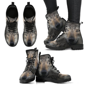 Wolf Handcrafted Women's Vegan-Friendly Leather Boots