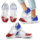 France Flag - White Kid's Sneakers - Christmas Birthday Gift