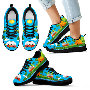 Camping Shoes - Kid's Sneakers - Christmas Birthday Gift