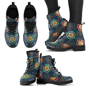 Handcrafted Paisley Mandala 2 Boots