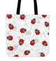 Ladybug & Flowers Tote Bag - Freedom Look