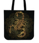 Golden Scorpio Tote Bag - Freedom Look
