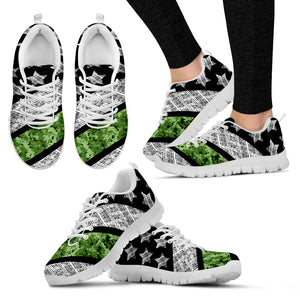 Marine Green Thin Line - Shoes - Women's Sneakers