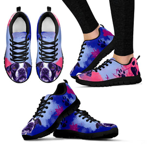 Pit Bull Dog - Black Running Shoes - Women's Sneakers