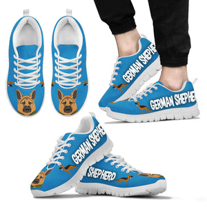 German Shepherd Dog Lover - Shoes - Men's Sneakers - Christmas Birthday Gift