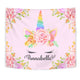 Annabelle - Personalized Unicorn Tapestry