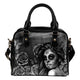 Calavera Black & White Shoulder Handbag Christmas Birthday Gift