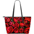 Roses Large Leather Tote