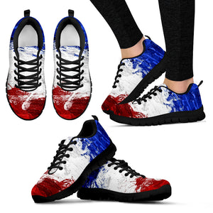 France Flag - Shoes - Women's Sneakers