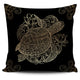 Golden Sea Turtles Pillow Covers - Freedom Look