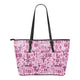 Nurse Pink Tools Medium-Large Leather Tote Bag Nurses Nursing