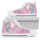 Unicorn Women's White High Top Shoes