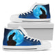 Cat Moon Women's High Top Shoes