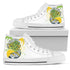 Cat Women White High Top Shoes