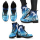 Unicorn Blue Women's Booties Vegan-Friendly Leather Woman Boots