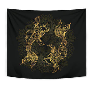 Pisces Zodiac Tapestry - Living Room Bedroom Art Wall Decor Birthday Gift