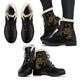 Scorpio Zodiac (Scorpion) Faux Fur Leather Boots