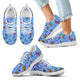 Blue Butterfly Sneakers, Butterflies Gift - Freedom Look