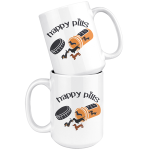Dachshund Happy Pills Coffee Mug (15 oz) - Freedom Look