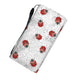 Wallet With Realistic Ladybugs And Flowers Pattern