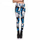 Blue Butterfly & Skull Leggings for 2018 - Freedom Look