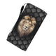 Lion Wallet With Pattern