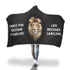 Fearless Lion Limitless Life Hooded Blanket