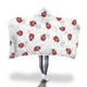 Realistic Ladybugs Hooded Blanket