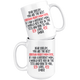 Personalized Siberian Husky Dog Ember Mom Shelby Coffee Mug (15 oz)