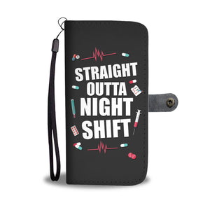 Night Shift Nurse Doctor Phone Wallet Case