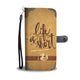 Life Is Short Duck Phone Wallet Case