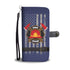 Firefighter Blue Phone Wallet Case