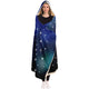 Personalized Aquarius Horoscope Zodiac Star Sign Hooded Blanket