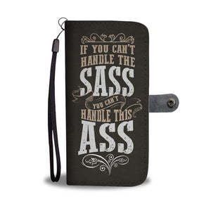 Sass & Ass Funny Phone Wallet Case