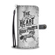 Hoof Prints Heart Horse Phone Wallet Case