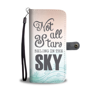 Star Fish Quote Phone Wallet Case