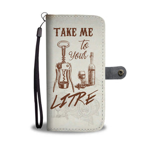 Wine Quote Phone Wallet Case