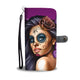 Sugar Skull Woman Phone Wallet Case