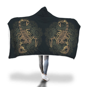 Scorpion Hooded Blanket
