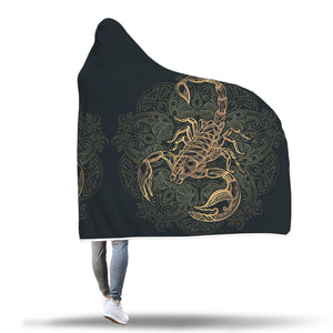 Scorpion Hooded Blanket