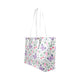 Butterflies With Roses And Cherries Leather Tote Bag - Freedom Look