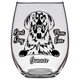 Gunner - Bluetick Coonhound Dog Stemless Wine Glass