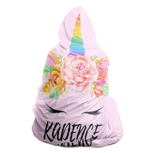 Kadence - Personalized Unicorn Blanket