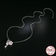 925 Sterling Silver Pink Flower Necklace, Earrings & Ring - Freedom Look