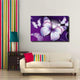 Purple Butterflies Canvas [Framed or Unframed] - Freedom Look