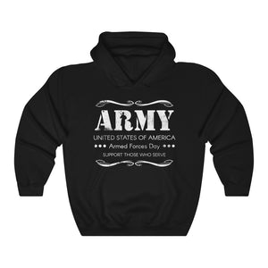 American US Army Veteran's Day Soldier Armed Forces Day Thank You Unisex Hoodie