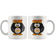 Crazy Penguin Lady Coffee Mug (11 oz) - Freedom Look