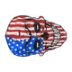 Custom Skull USA Flag Beach Towel (2 sizes)