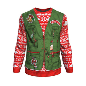 Merry Fishmas Christmas Ugly Sweatshirt