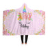 Abby - Personalized Unicorn Hooded Blanket